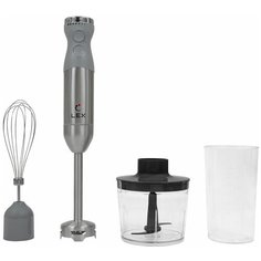 Погружной блендер Lex LX 1001-2, (серый)