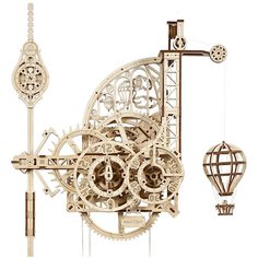 Конструктор 3D-пазл UGEARS - Аэро Часы. Настенные часы с маятником