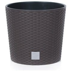 Кашпо для цветов RATO ROUND DRTUS400L-440U венге 2 предмета 35 и 37,65л Prosperplast