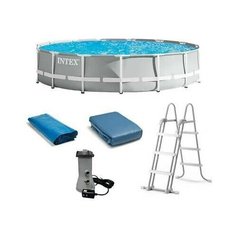 Каркасный бассейн 26726 INTEX Prism Frame 457x122 см (комплект)