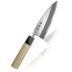 Нож Кухонный Деба Fuji Cutlery Narihira (FC-572), длина лезвия 165 мм, нержавеющая сталь , рукоять магнолия, заточка #5000