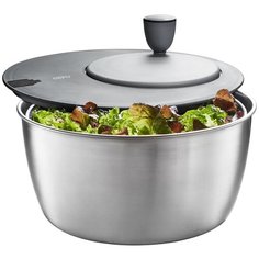 Сушилка для зелени ручная ротаре GEFU 28180, нержавеющая сталь