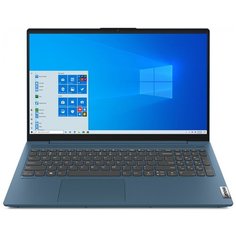 Ноутбук Lenovo IdeaPad 5 15ALC05 (AMD Ryzen 5 5500U 2100MHz/14"/1920x1080/16GB/512GB SSD/DVD нет/AMD Radeon Graphics/Wi-Fi/Bluetooth/Windows 10 Home) 82LN007ARU, синий