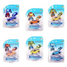 Робот трансформер, 6 видов в ассортименте A Btoys