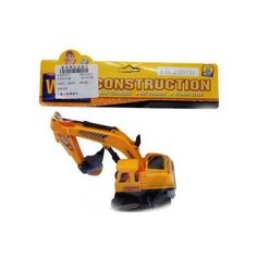 Машинка "Экскаватор", пластмассовая, инерционная, 21x21x7см Junfa Toys