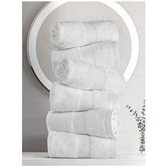 Полотенца махровое "KARNA" AREL 30х50 см - Белый