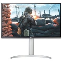 Монитор LG 27UP650-W 27" RU, серебристый/черный