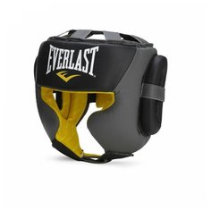 Шлем Everlast Sparring SM черный,серый.