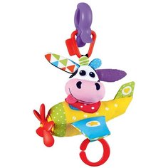 Подвесная игрушка Yookidoo Коровка в самолете (40147) разноцветный
