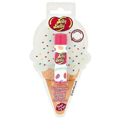 Бальзам для губ `JELLY BELLY` BIRTHDAY CAKE ICE CREAM 4 г