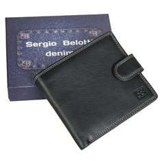 Портмоне Sergio Belotti 8-03 denim black