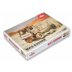 Конструктор деревянный 3D EWA Eco Wood Art "МАЗ-5309RR", 278 деталей
