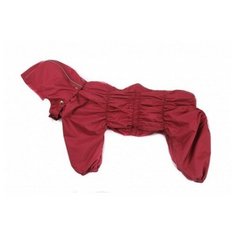 Дождевик для собак Дутик "Maroon" 2XL (41-44см) Zooavtoritet