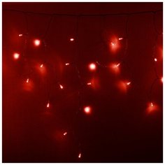 Гирлянда NEON-NIGHT 255-052, 88 ламп, красный/прозрачный провод