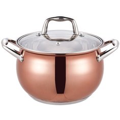 Кастрюля WR-1282 7л.Premium COPPER Winner