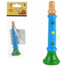 Деревянная игрушка Фабрика Фантазий 106080 "Дудочка", 12 см