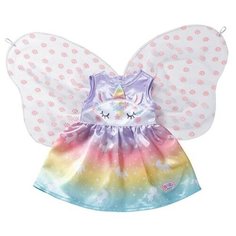 Платье для куклы 43 см Baby Born Фея Единорог Zapf Creation
