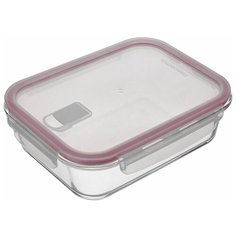 Tescoma Контейнер Freshbox Glass 1.5 л прямоугольный, 23x17 см, прозрачный