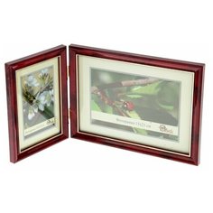 Фоторамка 1017-2169-5 (10х15 см)*(15х21 см) двойная 1717368 Сима ленд