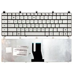 Клавиатура для ноутбука ASUS N45 серебро