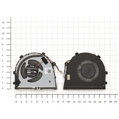 Вентилятор (кулер) для ноутбука 0GWMFV для Dell