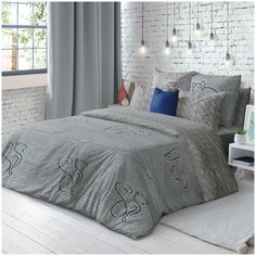 Комплект постельного белья Волшебная ночь "Line" 1.5-спальный