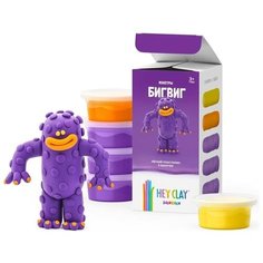 Легкий пластилин HEY CLAY залипаки Бигвиг (5 баночек)