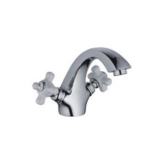 Смеситель для раковины с керамическими ручками Frap F1018 Ekko