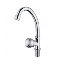 Смеситель одинарный хром Cron CN4195