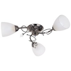 Люстра ЭкономСвет "53471/3AN WT". Черный