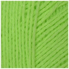 Пряжа для вязания ПЕХ Детский каприз трикотажный (50% мериносовая шерсть, 50% фибра) 5х50г/400м цв.483 незрелый лимон Пехорка ПЕХ.дктр.483