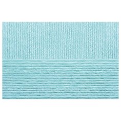 Пряжа для вязания ПЕХ Детская объёмная (100% микрофибра) 5х100г/400м цв.222 голубая бирюза Пехорка ПЕХ.ДЕТ.об.100.222
