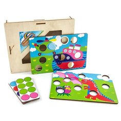 WoodLandToys Мозаика "Путешествие с друзьями"