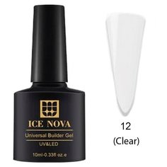 Гель ICE NOVA Universal Builder Gel конструирующий для моделирования и укрепления, 10 мл 12