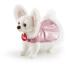 Мягкая игрушка Чихуахуа в розовом платье, 23 см Trudi