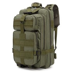 Рюкзак туристический/рюкзак походный/тактический рюкзак(цвет армейский зеленый) Noname