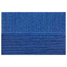 Пряжа для вязания ПЕХ Детская объёмная (100% микрофибра) 5х100г/400м цв.026 василек Пехорка ПЕХ.ДЕТ.об.100.026