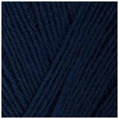 Пряжа для вязания ПЕХ Детский каприз трикотажный (50% мериносовая шерсть, 50% фибра) 5х50г/400м цв.255 джинсовый Пехорка ПЕХ.дктр.255
