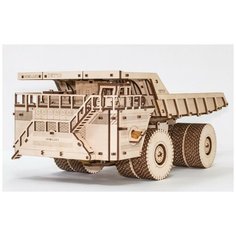 Конструктор деревянный 3D EWA Eco Wood Art "BELAZ 75710", 453 детали