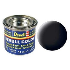 Эмалевая краска черная РАЛ 9011 матовая Revell