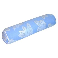 Подушка-валик Smart Textile. Наполнитель: лузга гречихи, размер 40х10 см