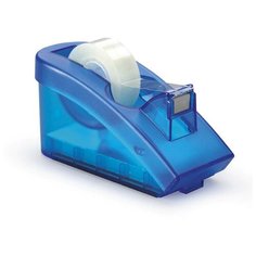 Подставка для клейкой ленты (1 лента 19х33000 мм в комплекте) DURABLE TREND, прозрачно синий