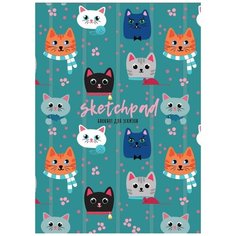 Блокнот Проф-Пресс Скетчпад Милые мордочки, 40 листов 51133-0