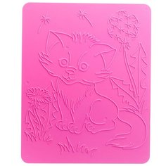 Трафарет рельефный большой "Кошки" ЛУЧ 18С1177-08