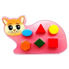 Сортер "Котик" развивающая игрушка Аэлита 2С465