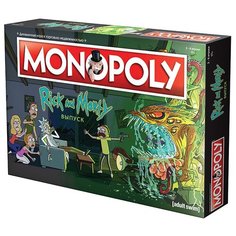 Настольная игра Монополия. Рик и Морти Monopoly