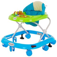 Ходунки Bambola Обучайка Green+Light Blue Голубой