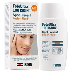 Isdin флюид Foto Ultra 100Spot Prevent против пигментных пятен, SPF 50, 50 мл