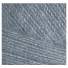 Пряжа для вязания Ализе Angora Real 40 (40% шерсть, 60% акрил) 5х100г/480м цв.087 средне-серый Alize
