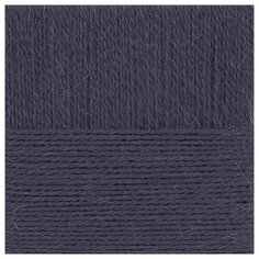 Пряжа для вязания ПЕХ Ангорская тёплая (40% шерсть, 60% акрил) 5х100г/480м цв.004 т.синий Пехорка ПЕХ.АНГ.Т.004